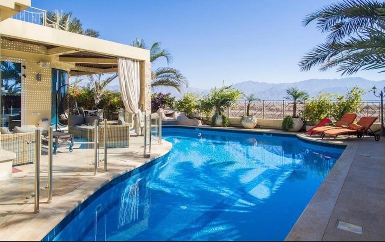 Villa Family Eilat With Heated Pool Exterior foto